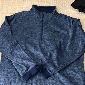 Under Armour Blue Zip Up Sweater